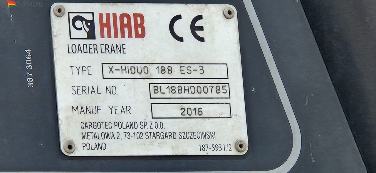 Тягач Mercedes-Benz 1841 Kran HIAB 166Bj. 2016 Funk FB ,mp3: фото 13
