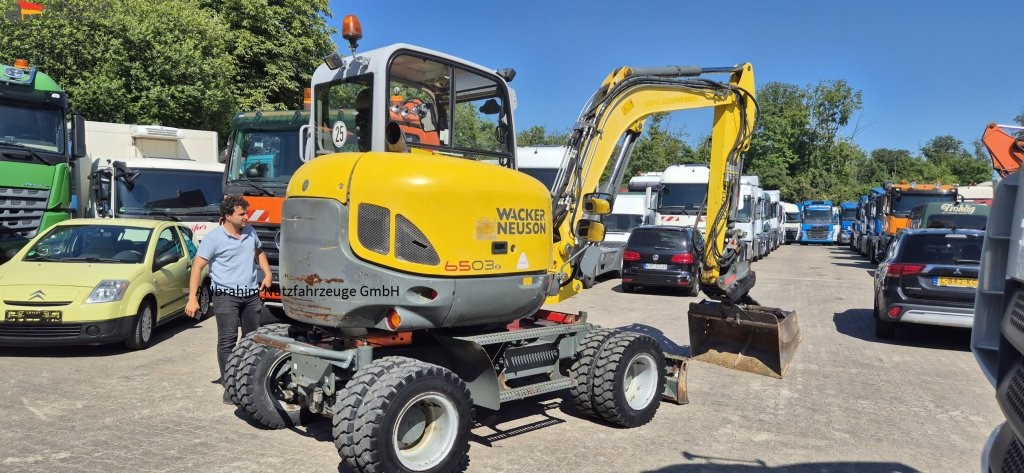 Колісний екскаватор Wacker Neuson 6503 E05-07  hydr. Schnellwechsler mit Oilquick: фото 10