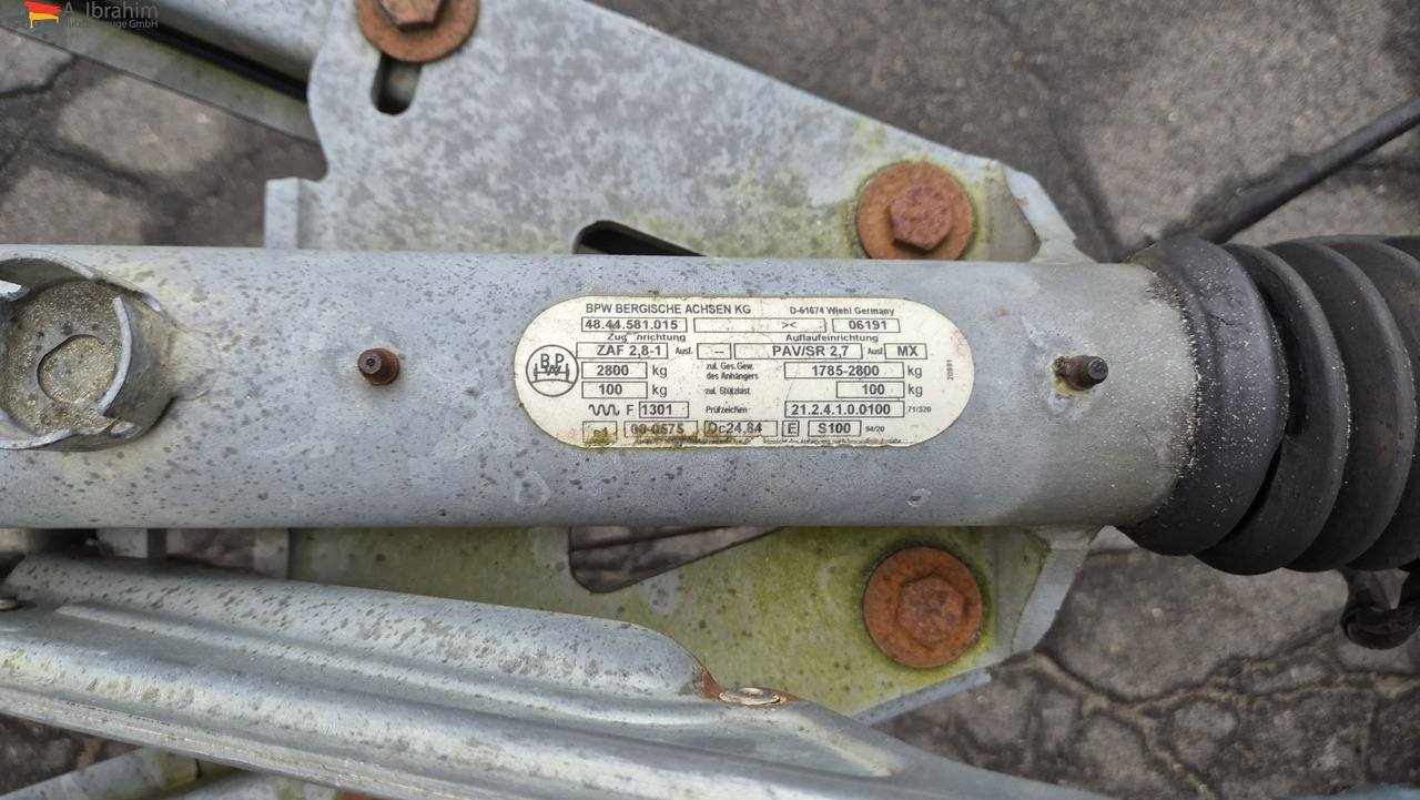 Wagenbouw Hapert K2700 Deichsel verstellbar - Закритий кузов причіп: фото 2 Wagenbouw Hapert K2700 Deichsel verstellbar - Закритий кузов причіп: фото 2