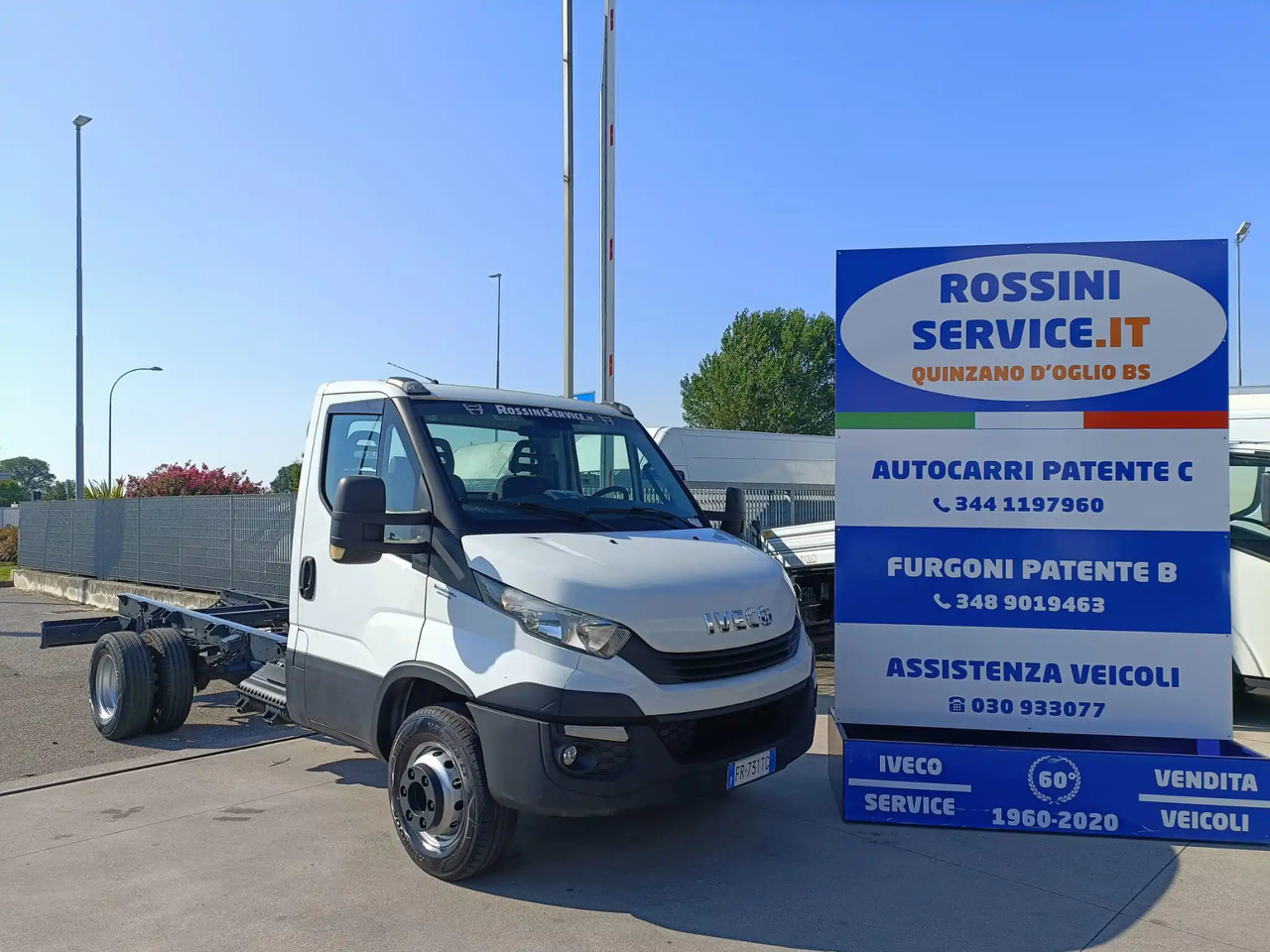 IVECO DAILY 60C18 A TELAIO KM 0 - Вантажівка шасі: фото 1 IVECO DAILY 60C18 A TELAIO KM 0 - Вантажівка шасі: фото 1