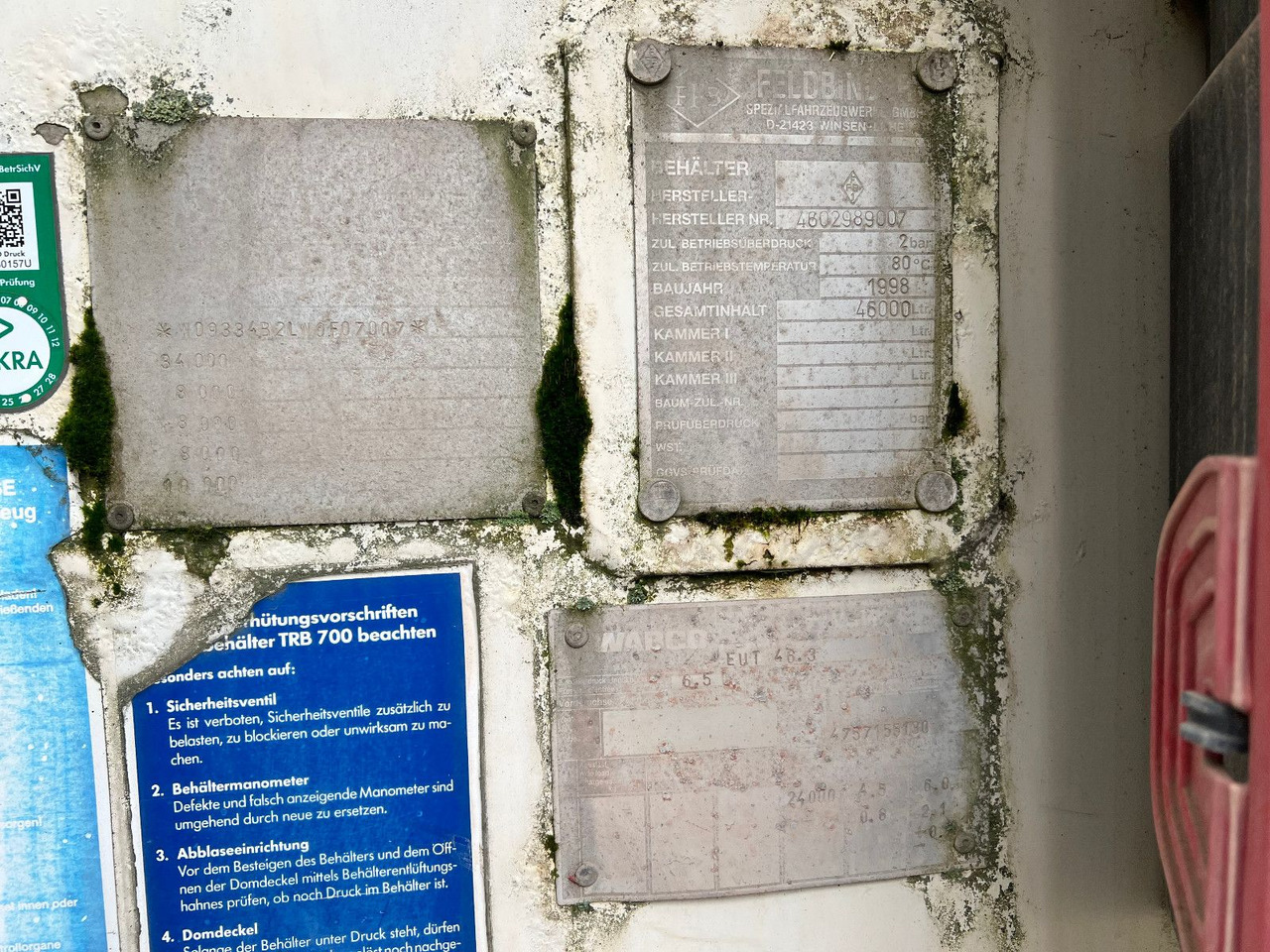 Feldbinder EUT 46,3 - Напівпричіп цистерна для сипучих вантажів: фото 5 Feldbinder EUT 46,3 - Напівпричіп цистерна для сипучих вантажів: фото 5