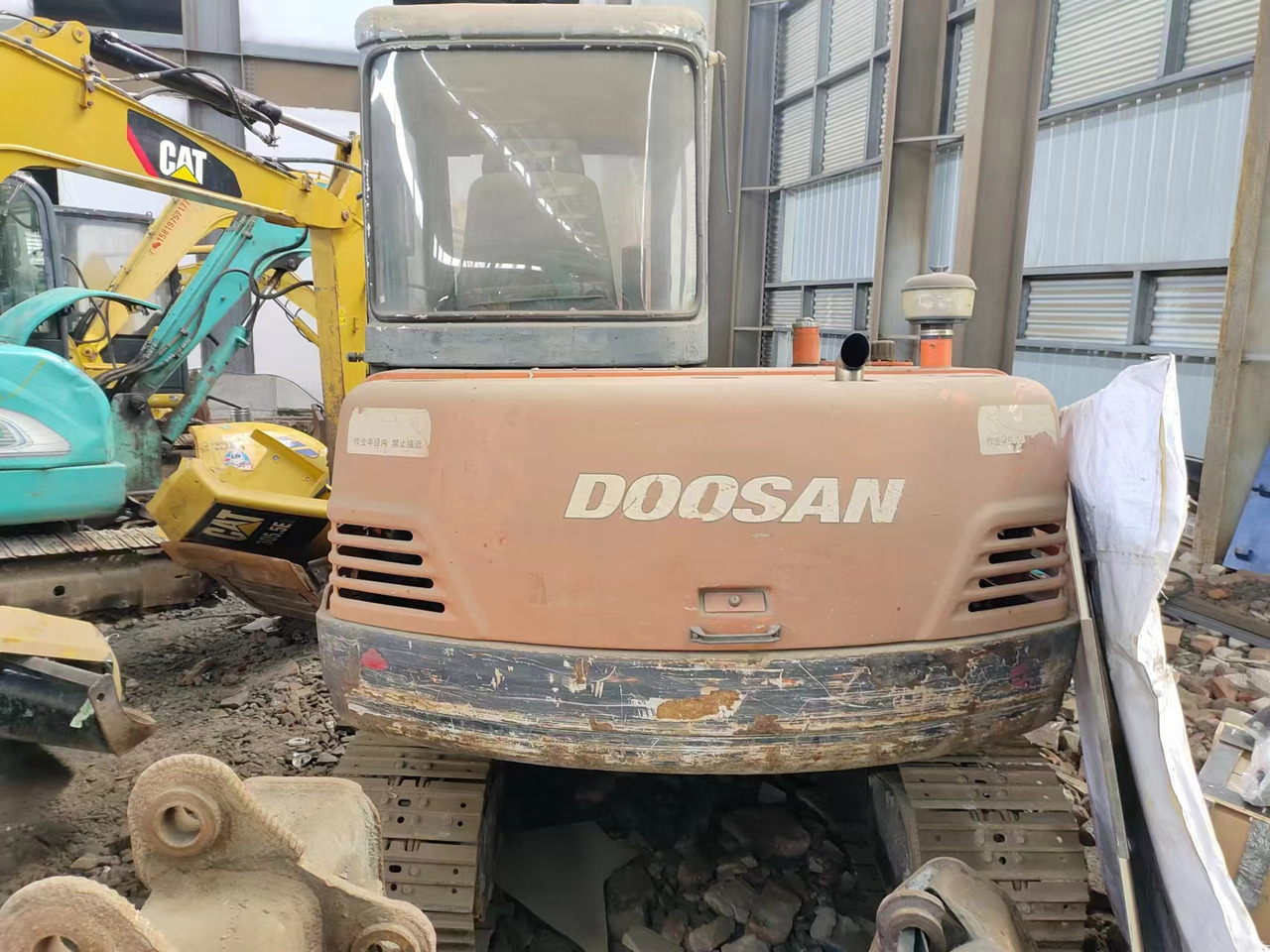 DOOSAN DH55 - Міні-екскаватор: фото 5 DOOSAN DH55 - Міні-екскаватор: фото 5