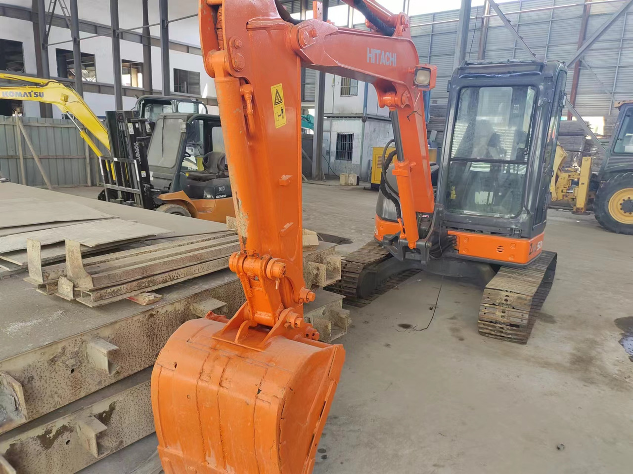 HITACHI ZX50U mini digger ZX55 ZX60 ZX70 small excavator - Міні-екскаватор: фото 2 HITACHI ZX50U mini digger ZX55 ZX60 ZX70 small excavator - Міні-екскаватор: фото 2