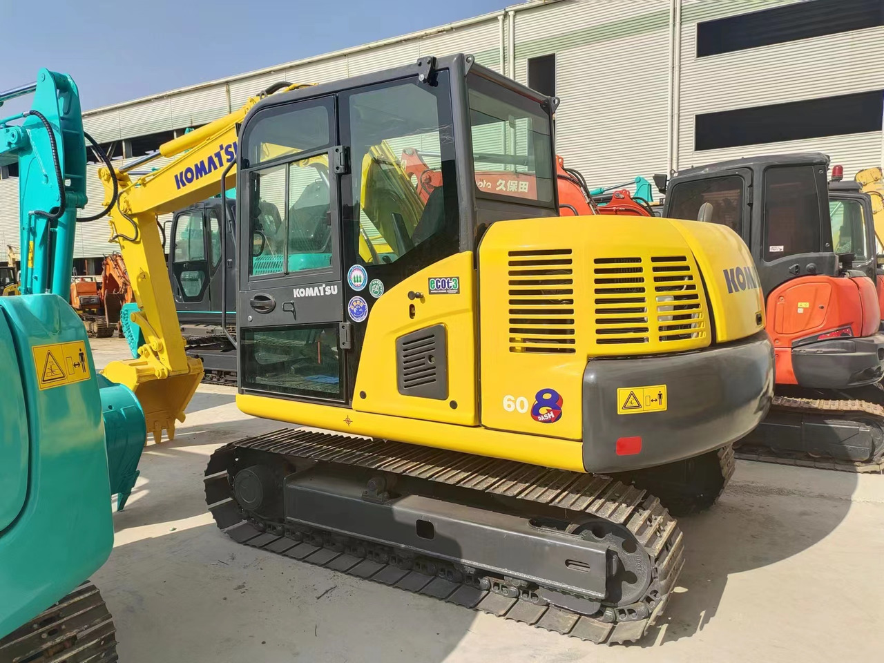 KOMATSU PC60-8 - Міні-екскаватор: фото 4 KOMATSU PC60-8 - Міні-екскаватор: фото 4