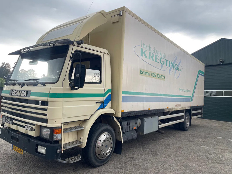 Scania P93 BOX TRUCK! FULL SPRING!! - Вантажівка з закритим кузовом: фото 4 Scania P93 BOX TRUCK! FULL SPRING!! - Вантажівка з закритим кузовом: фото 4