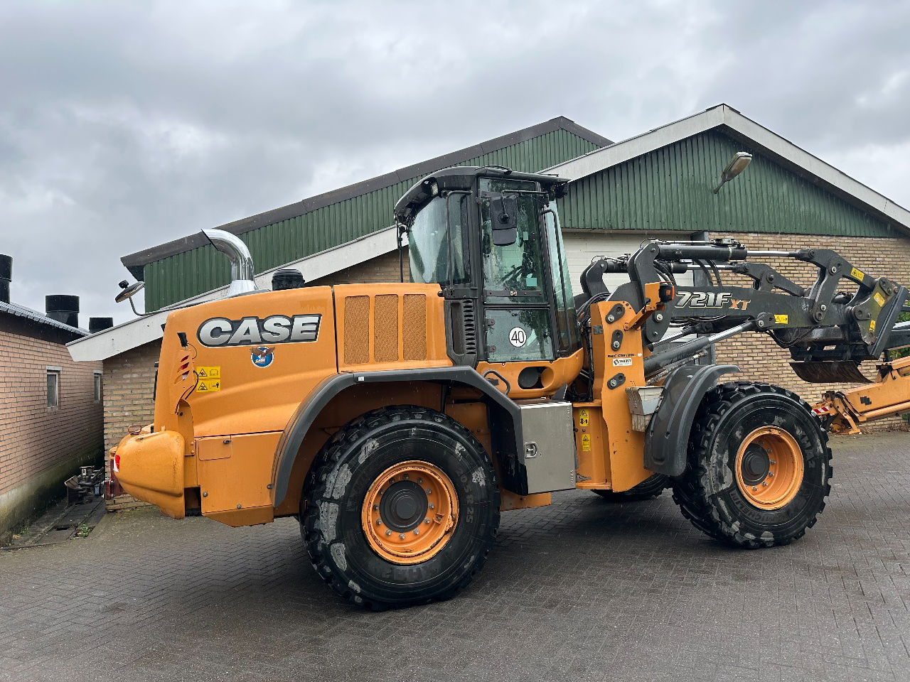 Колісний навантажувач Case 721F: фото 11