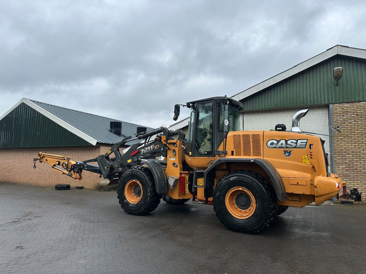 Колісний навантажувач Case 721F: фото 7