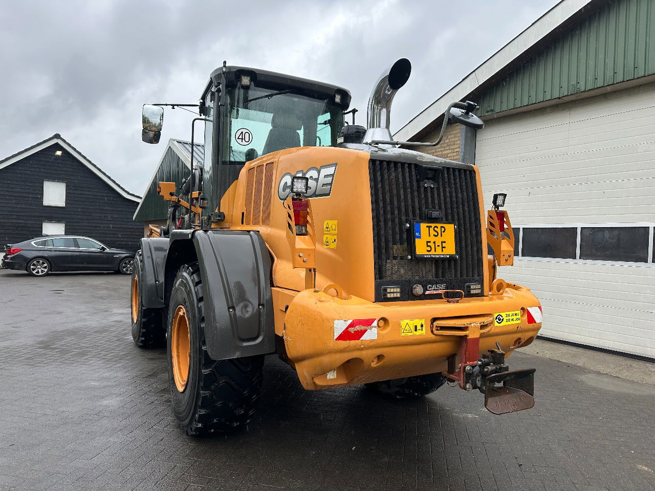 Колісний навантажувач Case 721F: фото 10