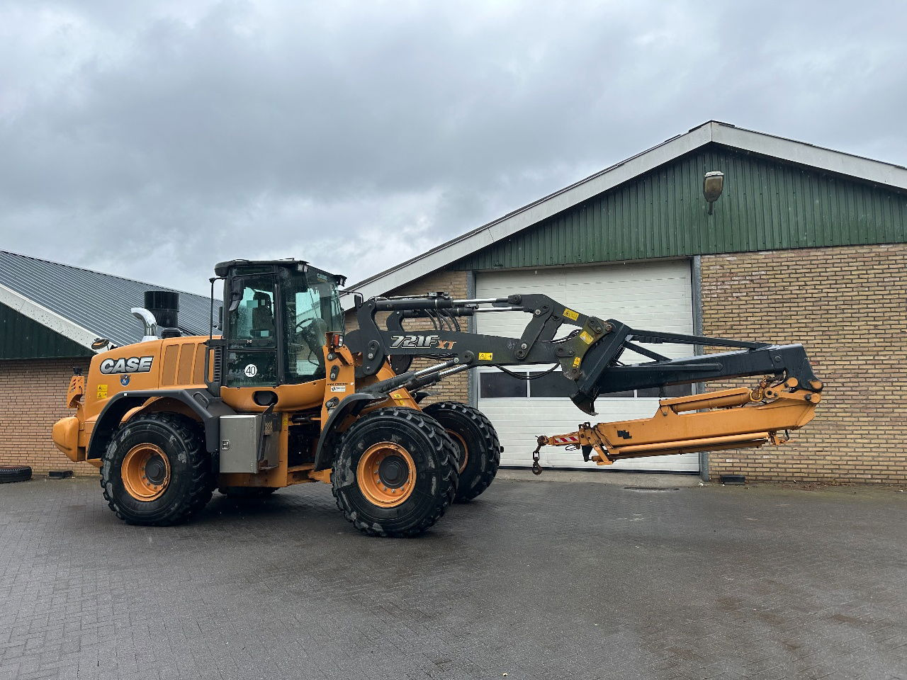 Колісний навантажувач Case 721F: фото 12