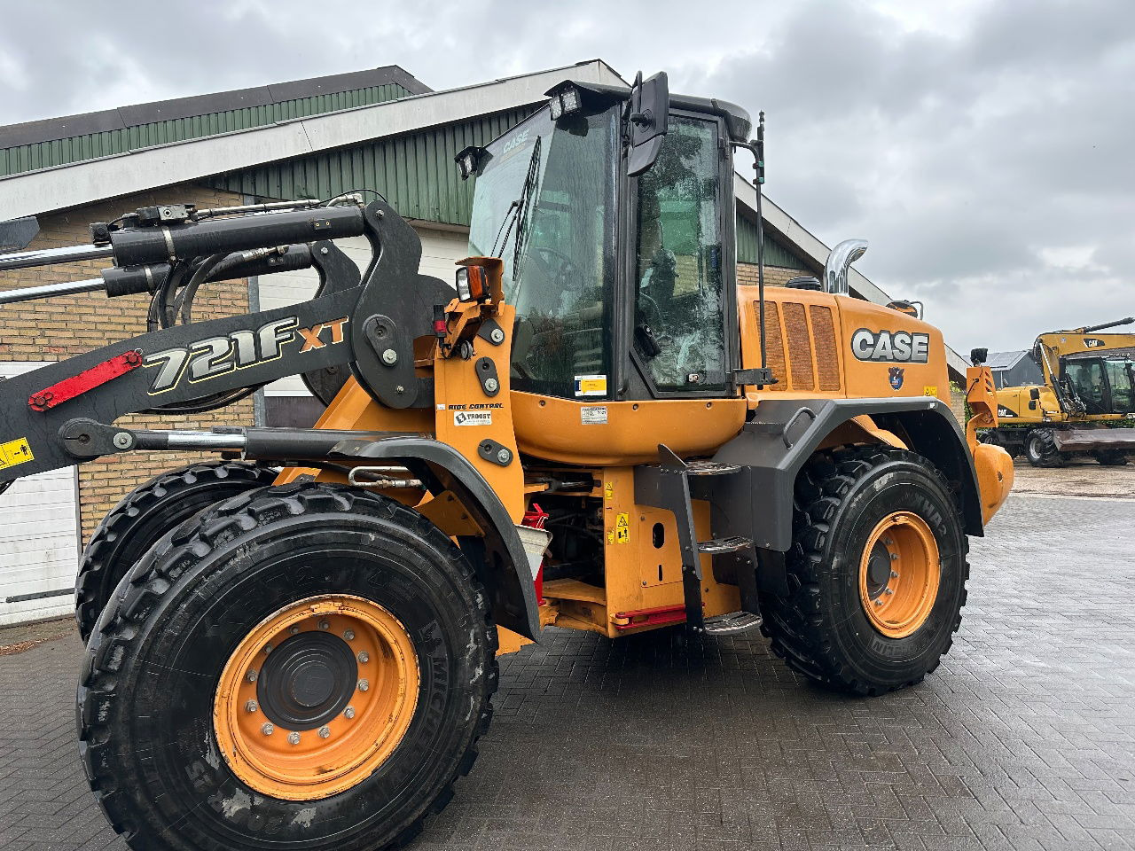 Колісний навантажувач Case 721F: фото 9