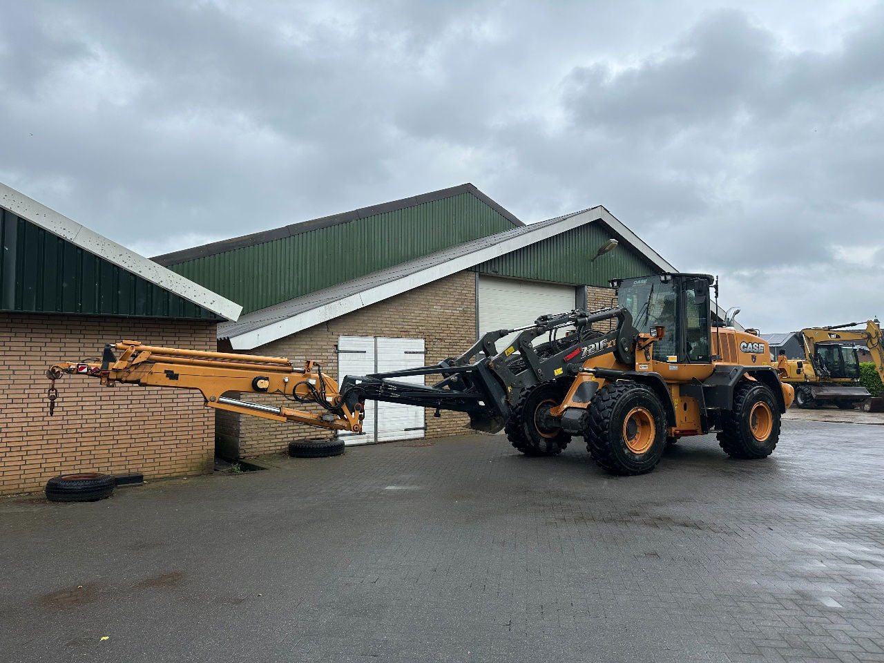 Колісний навантажувач Case 721F: фото 8