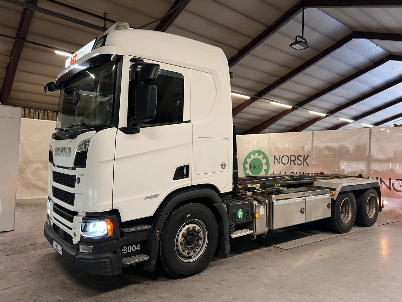 Scania R 580 med Joab krok - Гаковий мультиліфт вантажівка: фото 1 Scania R 580 med Joab krok - Гаковий мультиліфт вантажівка: фото 1