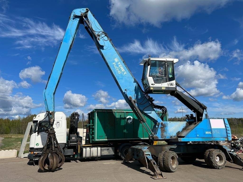 Перевантажувач Terex Fuchs MHL350: фото 8