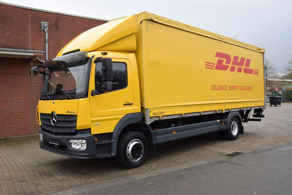Mercedes-Benz Atego II 1221 Schiebeplane Klima Standheizung - Тентована вантажівка: фото 1 Mercedes-Benz Atego II 1221 Schiebeplane Klima Standheizung - Тентована вантажівка: фото 1