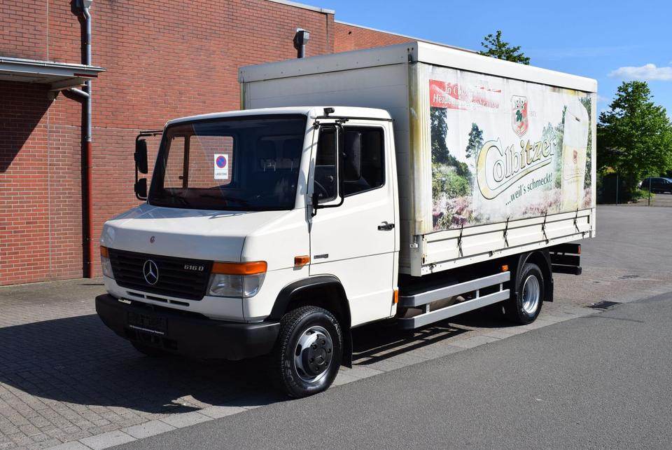Mercedes-Benz Vario Vario 616 D GetränkeNutzlast 2450KG - Для перевезення напоїв вантажівка: фото 2 Mercedes-Benz Vario Vario 616 D GetränkeNutzlast 2450KG - Для перевезення напоїв вантажівка: фото 2