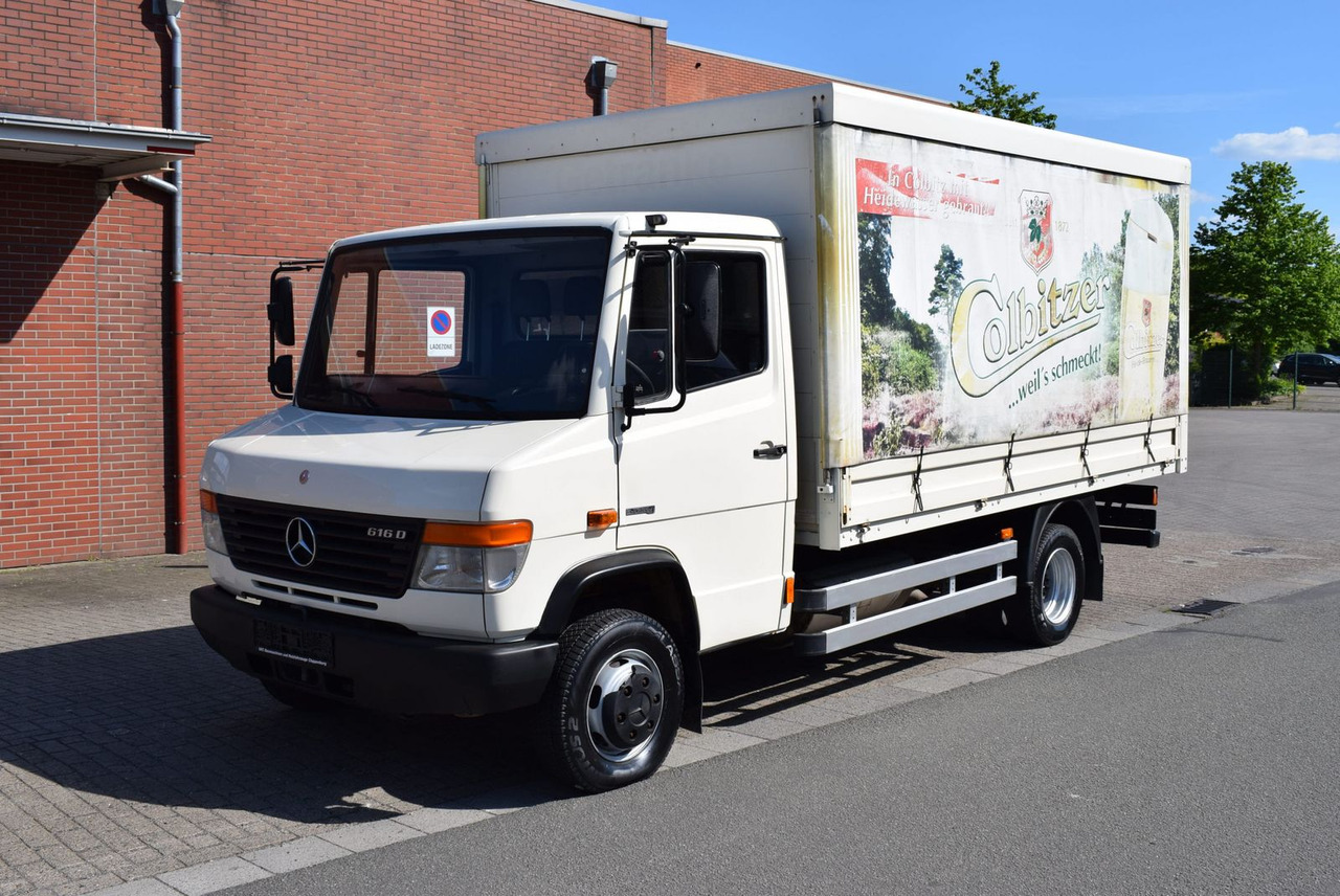 Mercedes-Benz Vario Vario 616 D GetränkeNutzlast 2450KG - Тентований фургон: фото 2 Mercedes-Benz Vario Vario 616 D GetränkeNutzlast 2450KG - Тентований фургон: фото 2