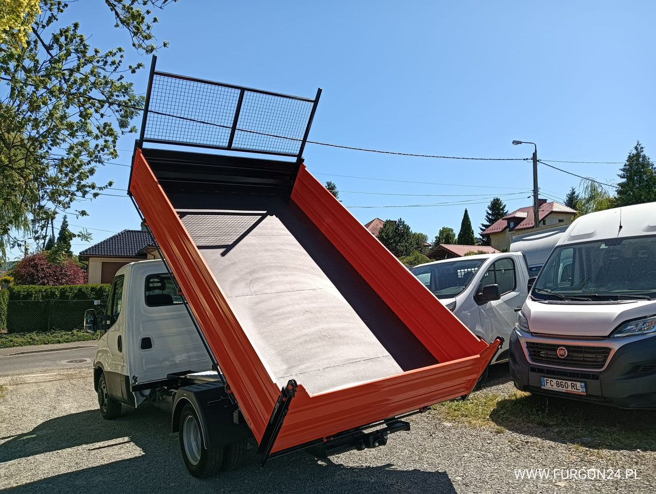 Малотоннажний самоскид IVECO DAILY 35C14 WYWROTKA KIPER Z NAJAZDAMI NR 841: фото 6