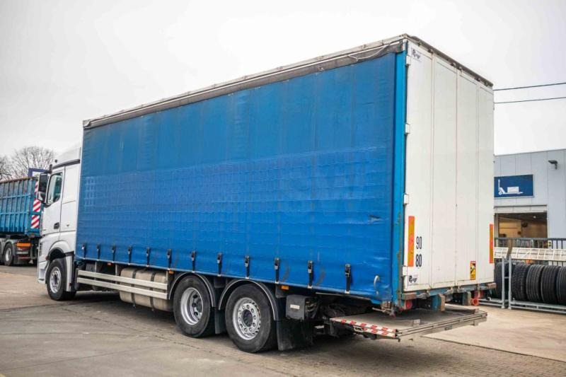 Mercedes ACTROS 2548-6X2+E6+VOITH-(+remorque: +5.000 € ) - Тентована вантажівка: фото 4 Mercedes ACTROS 2548-6X2+E6+VOITH-(+remorque: +5.000 € ) - Тентована вантажівка: фото 4