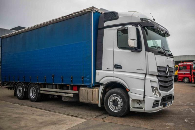Mercedes ACTROS 2548-6X2+E6+VOITH-(+remorque: +5.000 € ) - Тентована вантажівка: фото 2 Mercedes ACTROS 2548-6X2+E6+VOITH-(+remorque: +5.000 € ) - Тентована вантажівка: фото 2