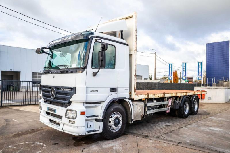 Mercedes ACTROS 2641+VOITH+BIG AXLES/GROS PONTS - Бортова вантажівка/ Платформа: фото 1 Mercedes ACTROS 2641+VOITH+BIG AXLES/GROS PONTS - Бортова вантажівка/ Платформа: фото 1
