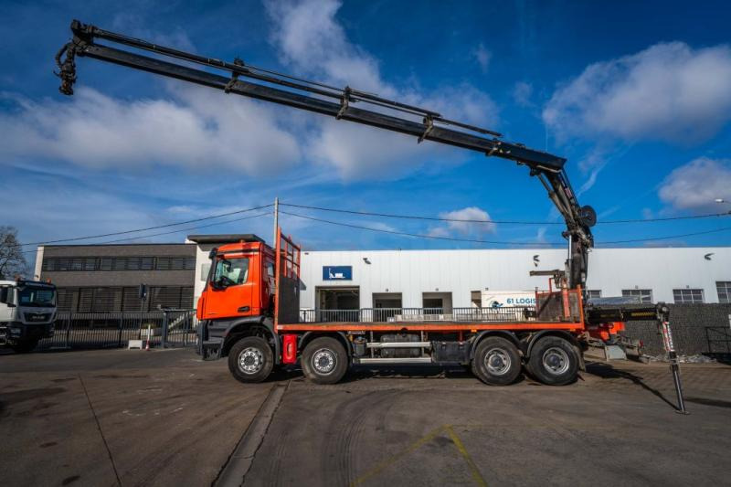 Бортова вантажівка/ Платформа, Вантажівка з маніпулятором Mercedes AROCS 3243+HIAB XS211 EP5 HI DUO /5 X: фото 6