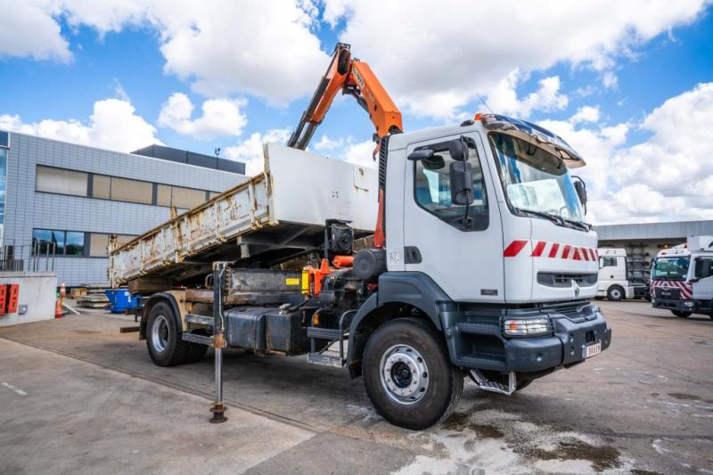 Renault KERAX 320 DCI +BIBENNE+PALFINGER 12Ton/m/2 EXT. - Самоскид вантажівка, Вантажівка з маніпулятором: фото 2 Renault KERAX 320 DCI +BIBENNE+PALFINGER 12Ton/m/2 EXT. - Самоскид вантажівка, Вантажівка з маніпулятором: фото 2