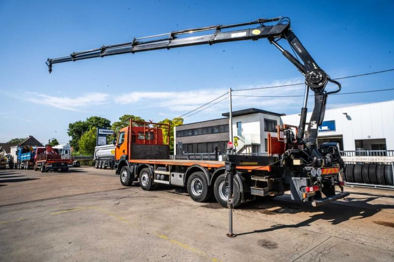 Renault KERAX 430 DXI+ HIAB 16 T/m + 5 EXT - Бортова вантажівка/ Платформа, Вантажівка з маніпулятором: фото 3 Renault KERAX 430 DXI+ HIAB 16 T/m + 5 EXT - Бортова вантажівка/ Платформа, Вантажівка з маніпулятором: фото 3