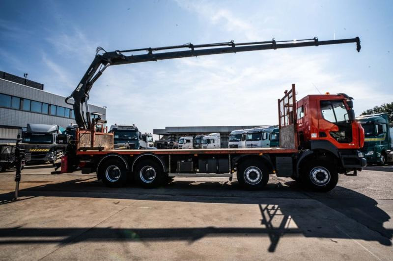Renault KERAX 430 DXI+ HIAB 16 T/m + 5 EXT - Бортова вантажівка/ Платформа, Вантажівка з маніпулятором: фото 5 Renault KERAX 430 DXI+ HIAB 16 T/m + 5 EXT - Бортова вантажівка/ Платформа, Вантажівка з маніпулятором: фото 5