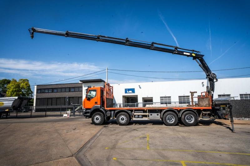 Renault KERAX 430 DXI+ HIAB 16 T/m + 5 EXT - Бортова вантажівка/ Платформа, Вантажівка з маніпулятором: фото 2 Renault KERAX 430 DXI+ HIAB 16 T/m + 5 EXT - Бортова вантажівка/ Платформа, Вантажівка з маніпулятором: фото 2