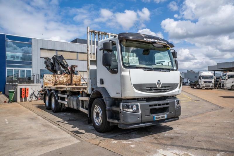 Renault LANDER 340 DXI-6X4+HIAB 14 T/m/3xhydr. - Бортова вантажівка/ Платформа, Вантажівка з маніпулятором: фото 2 Renault LANDER 340 DXI-6X4+HIAB 14 T/m/3xhydr. - Бортова вантажівка/ Платформа, Вантажівка з маніпулятором: фото 2