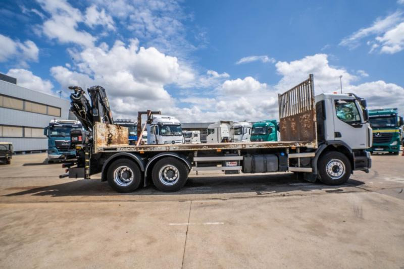 Renault LANDER 340 DXI-6X4+HIAB 14 T/m/3xhydr. - Бортова вантажівка/ Платформа, Вантажівка з маніпулятором: фото 5 Renault LANDER 340 DXI-6X4+HIAB 14 T/m/3xhydr. - Бортова вантажівка/ Платформа, Вантажівка з маніпулятором: фото 5