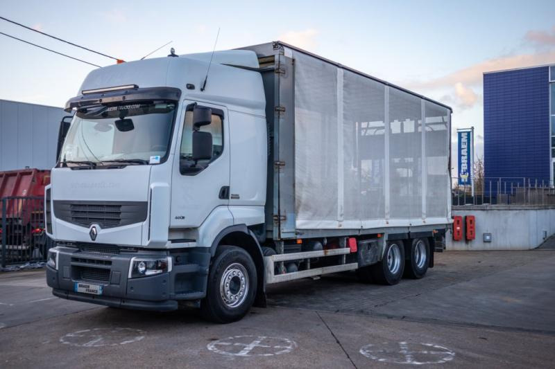 Renault LANDER 460DXI-6x2+10 pneus/tires-intarder - Тентована вантажівка: фото 1 Renault LANDER 460DXI-6x2+10 pneus/tires-intarder - Тентована вантажівка: фото 1