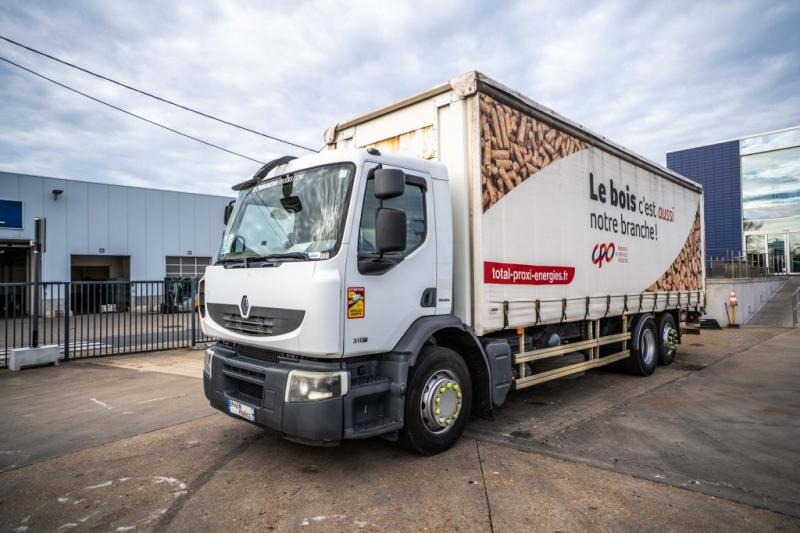 Renault PREMIUM 310 6X2 + Palfinger 2.5T - Тентована вантажівка: фото 1 Renault PREMIUM 310 6X2 + Palfinger 2.5T - Тентована вантажівка: фото 1