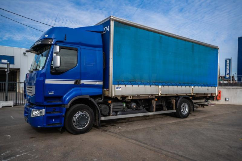 Renault PREMIUM 380 DXI + DHOLLANDIA - Тентована вантажівка: фото 1 Renault PREMIUM 380 DXI + DHOLLANDIA - Тентована вантажівка: фото 1