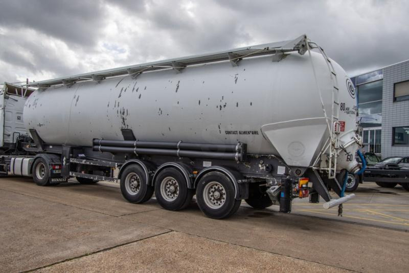 SPITZER SILO EUROVRAC-SK 2460 60M³/5xCOMP - Напівпричіп цистерна для сипучих вантажів: фото 4 SPITZER SILO EUROVRAC-SK 2460 60M³/5xCOMP - Напівпричіп цистерна для сипучих вантажів: фото 4