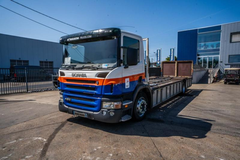 Scania P 270 (19T)- PORTE GAZ /10 PALETTES - Бортова вантажівка/ Платформа: фото 1 Scania P 270 (19T)- PORTE GAZ /10 PALETTES - Бортова вантажівка/ Платформа: фото 1