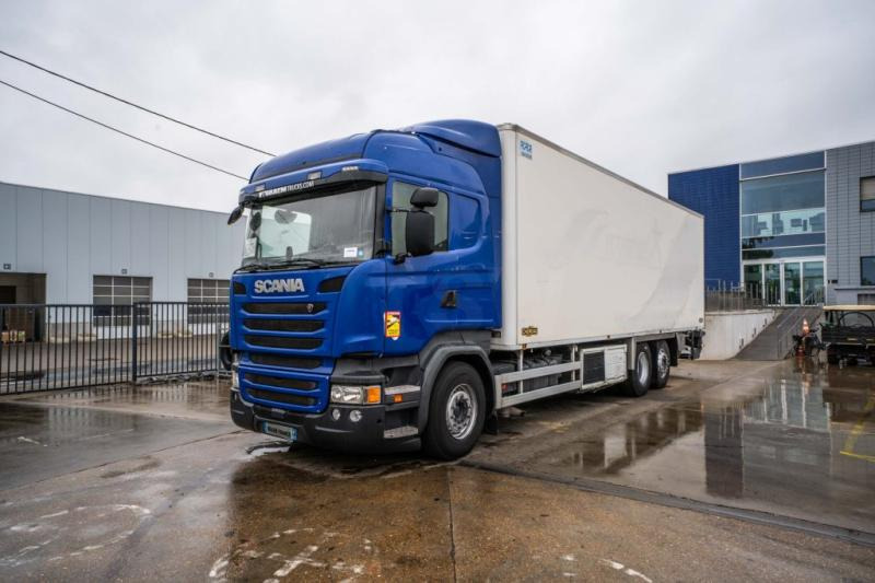 Scania R 410+CHEREAU+CARRIER 1150 MT+DHOLLANDIA 2.5T - Рефрижератор вантажівка: фото 1 Scania R 410+CHEREAU+CARRIER 1150 MT+DHOLLANDIA 2.5T - Рефрижератор вантажівка: фото 1