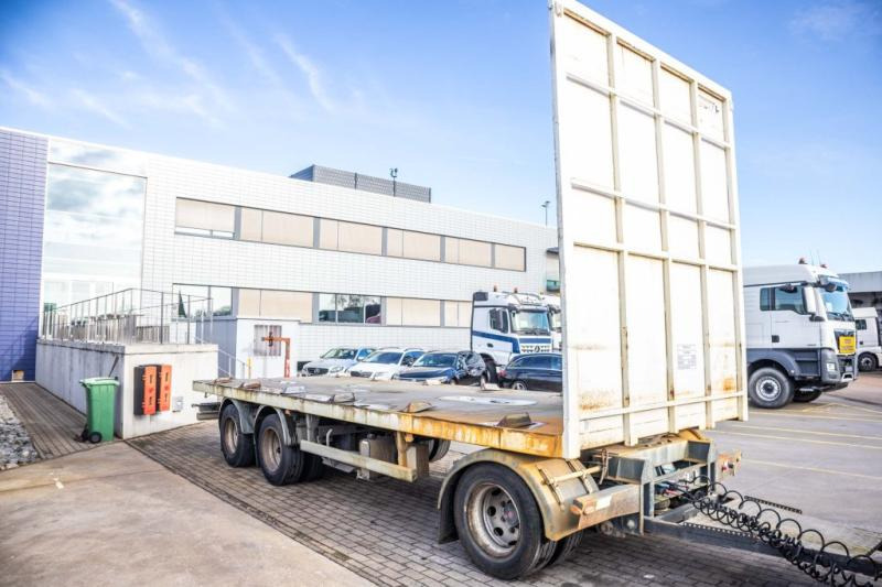 Trouillet PLATEAU + 3 ASSEN DOLLY - Бортовий причіп/ Платформа: фото 2 Trouillet PLATEAU + 3 ASSEN DOLLY - Бортовий причіп/ Платформа: фото 2