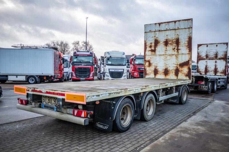 Trouillet PLATEAU + 3 ASSEN DOLLY - Бортовий причіп/ Платформа: фото 3 Trouillet PLATEAU + 3 ASSEN DOLLY - Бортовий причіп/ Платформа: фото 3