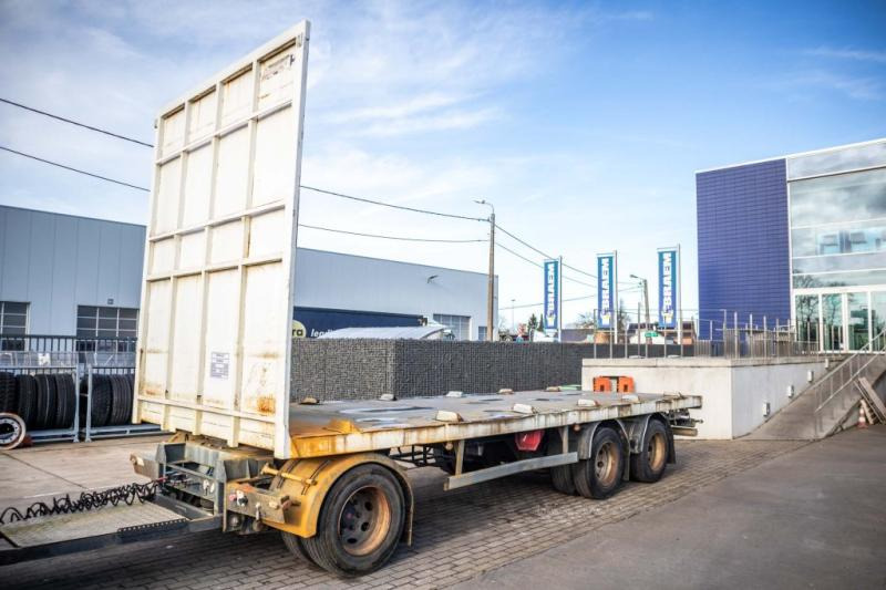 Trouillet PLATEAU + 3 ASSEN DOLLY - Бортовий причіп/ Платформа: фото 1 Trouillet PLATEAU + 3 ASSEN DOLLY - Бортовий причіп/ Платформа: фото 1