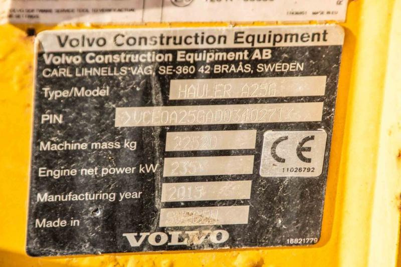 Кар'єрний самоскид Volvo DUMPER A25G: фото 8