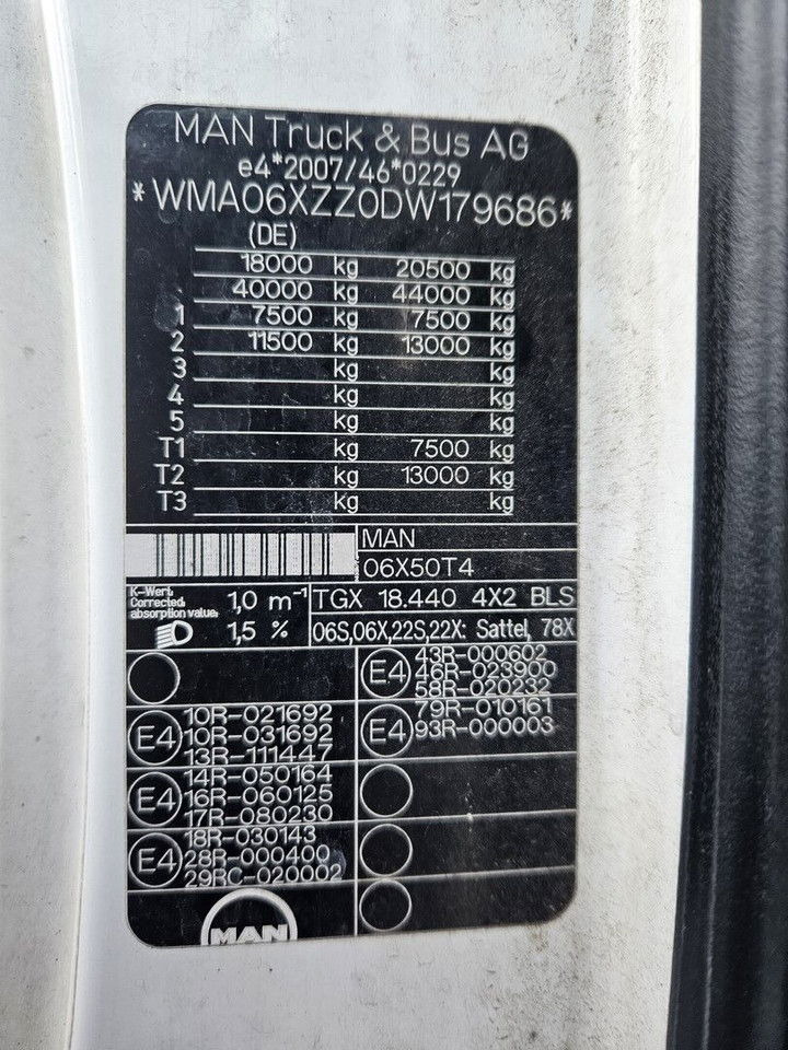 Тягач MAN TGX 18.440: фото 10