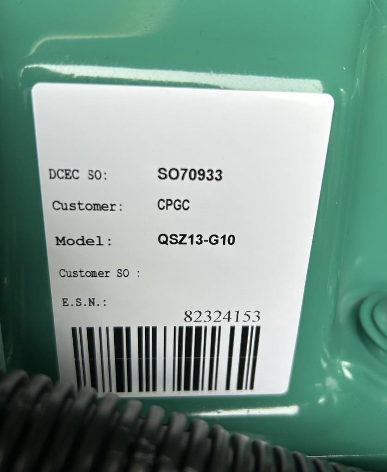 Новий Електричний генератор Cummins C550D5 - 550 kVA Generator - DPX-18522: фото 13