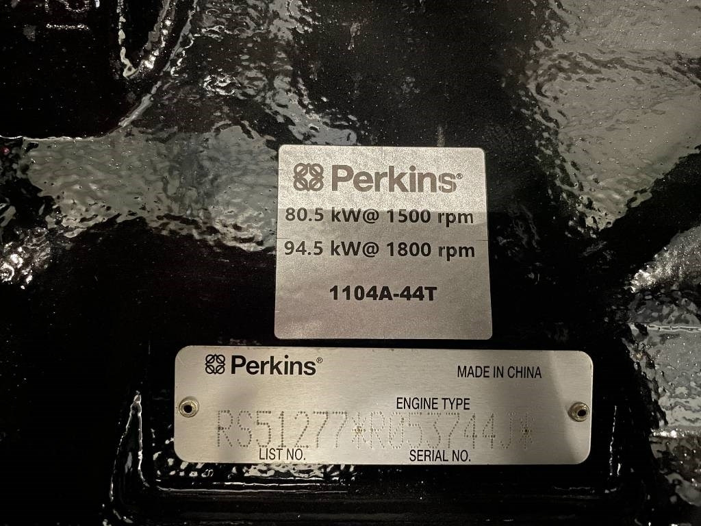 Новий Електричний генератор Perkins 1104A-44TG2 - 88 kVA Generator - DPX-19805: фото 13