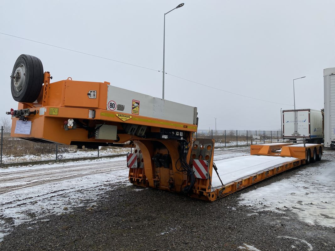 BROSHUIS 3ABD-48 NISKOPODŁOGOWA - Низькорамна платформа причіп: фото 3 BROSHUIS 3ABD-48 NISKOPODŁOGOWA - Низькорамна платформа причіп: фото 3