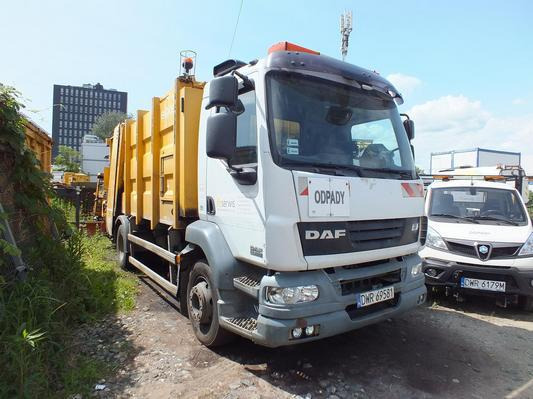 DAF LF WYWÓZ ŚMIECI - Сміттєвози: фото 1 DAF LF WYWÓZ ŚMIECI - Сміттєвози: фото 1