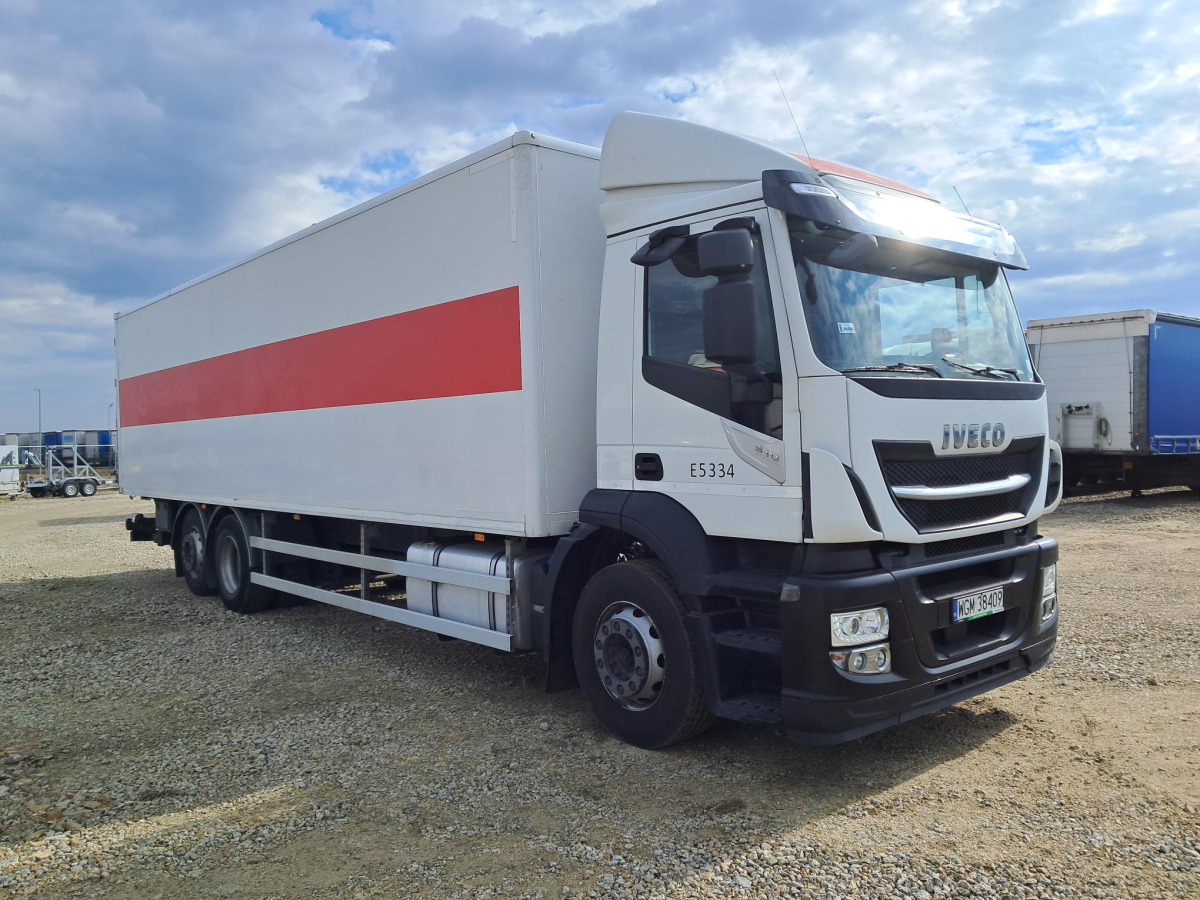 IVECO STRALIS KONTENER Z WINDĄ - Вантажівка з закритим кузовом: фото 1 IVECO STRALIS KONTENER Z WINDĄ - Вантажівка з закритим кузовом: фото 1