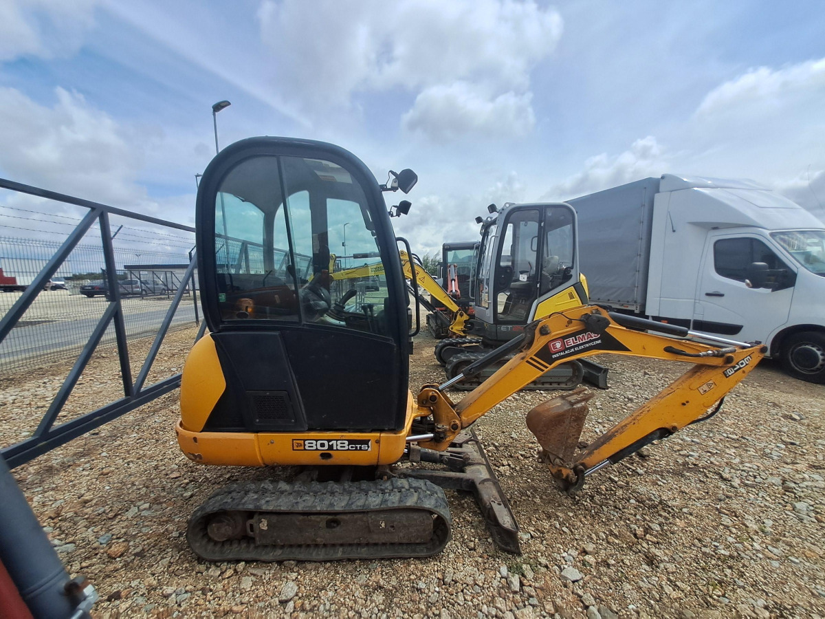 Koparka – JCB 8018CTS – 2016 – 14,7 kW – kabina, hydraulika - Міні-екскаватор: фото 4 Koparka – JCB 8018CTS – 2016 – 14,7 kW – kabina, hydraulika - Міні-екскаватор: фото 4