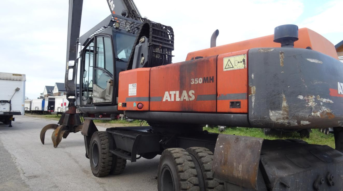 Maszyna przeładunkowa ATLAS 350MH - 2013/2018 - 166kW - 15,9m zasięgu - Перевантажувач: фото 2 Maszyna przeładunkowa ATLAS 350MH - 2013/2018 - 166kW - 15,9m zasięgu - Перевантажувач: фото 2
