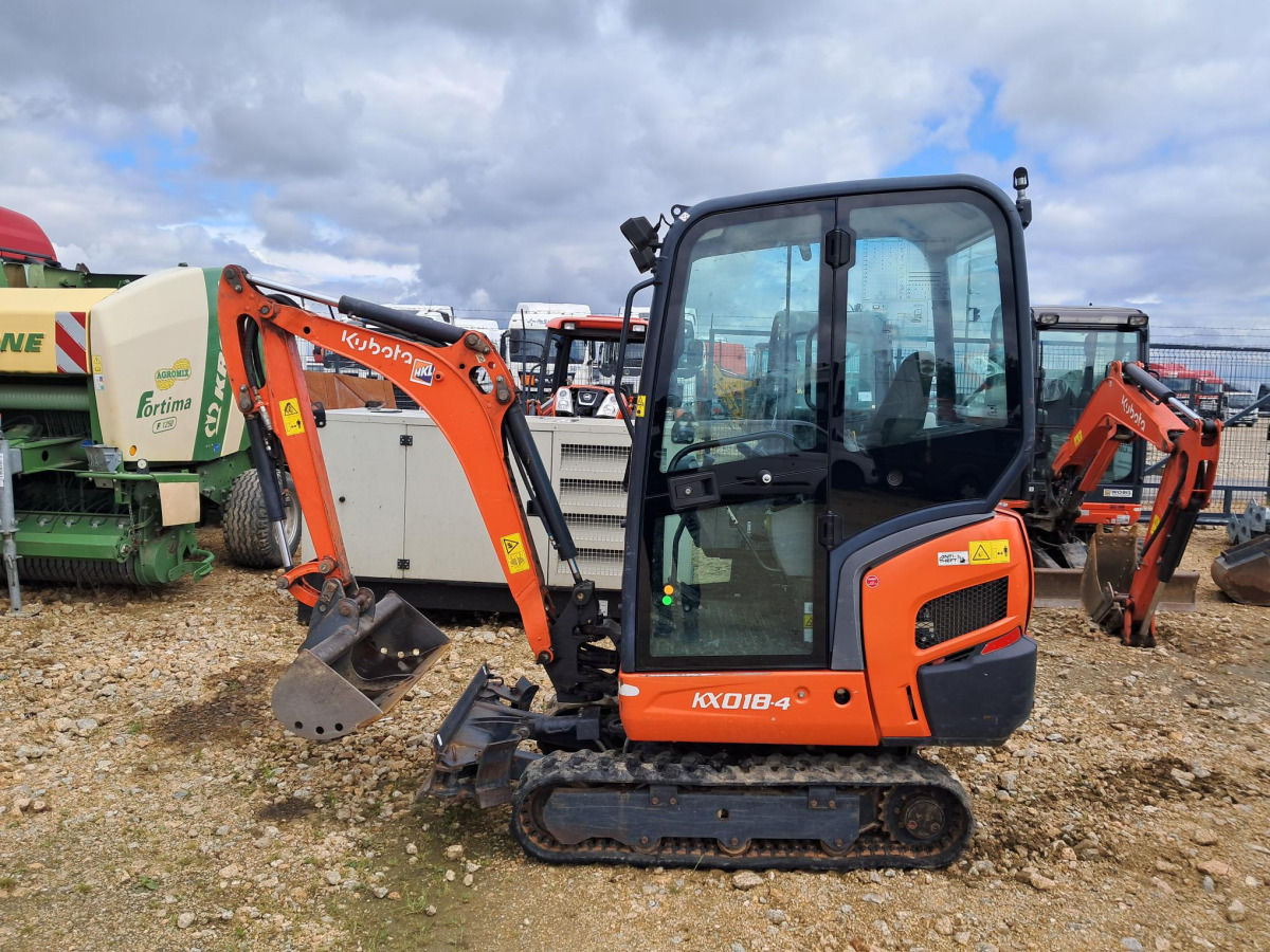 Minikoparka gąsienicowa – KUBOTA KX018-4 – 2020 – 32.3 kW - Міні-екскаватор: фото 4 Minikoparka gąsienicowa – KUBOTA KX018-4 – 2020 – 32.3 kW - Міні-екскаватор: фото 4